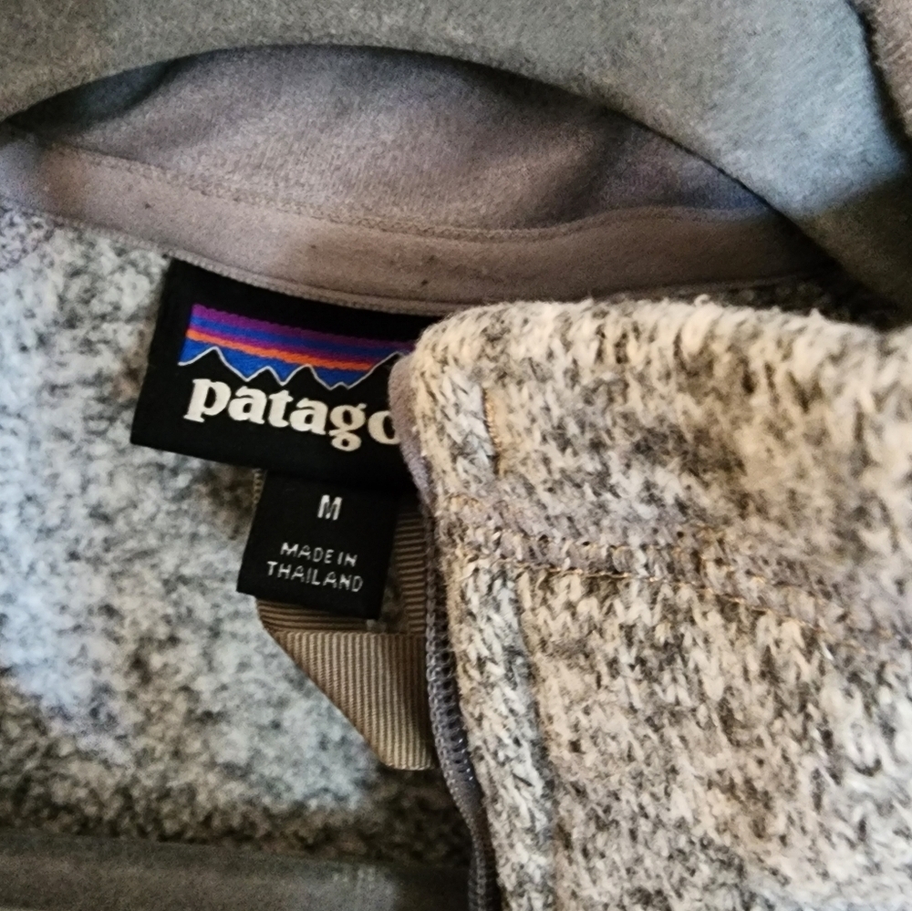 Patagonia Better sweatshirt quarter-zip sweater size Medium - Picture 3 of 4